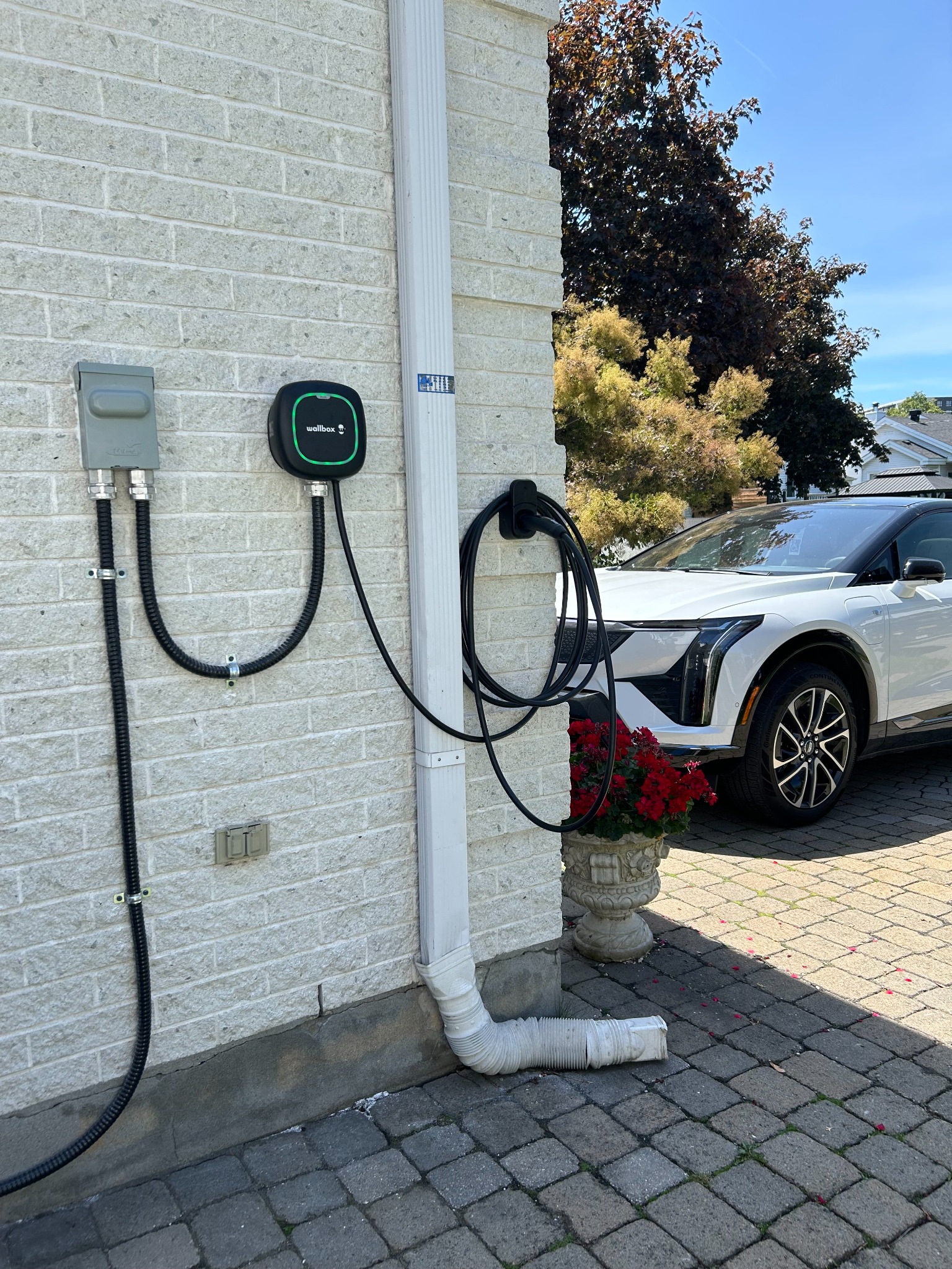 EV charger installation